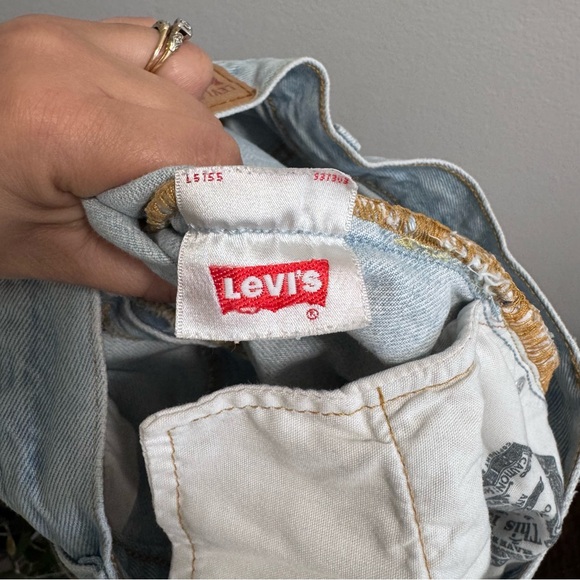 Women’s 501 Light Wash Straight Leg Denim Jeans Size 24 - Picture 16 of 16